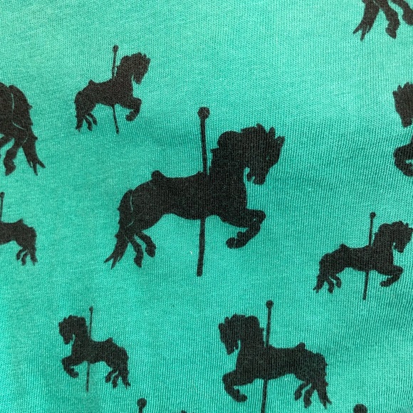 Blue Brand Carousel Shirt - Picture 4 of 4